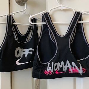 Nike Off White sports bra